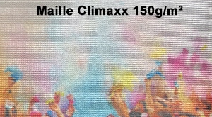 Drapeaux Oriflamme Maille Climaxx 150g France Banderole