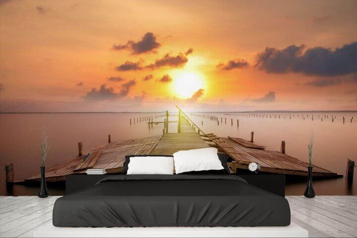 ambiance coucher de soleil