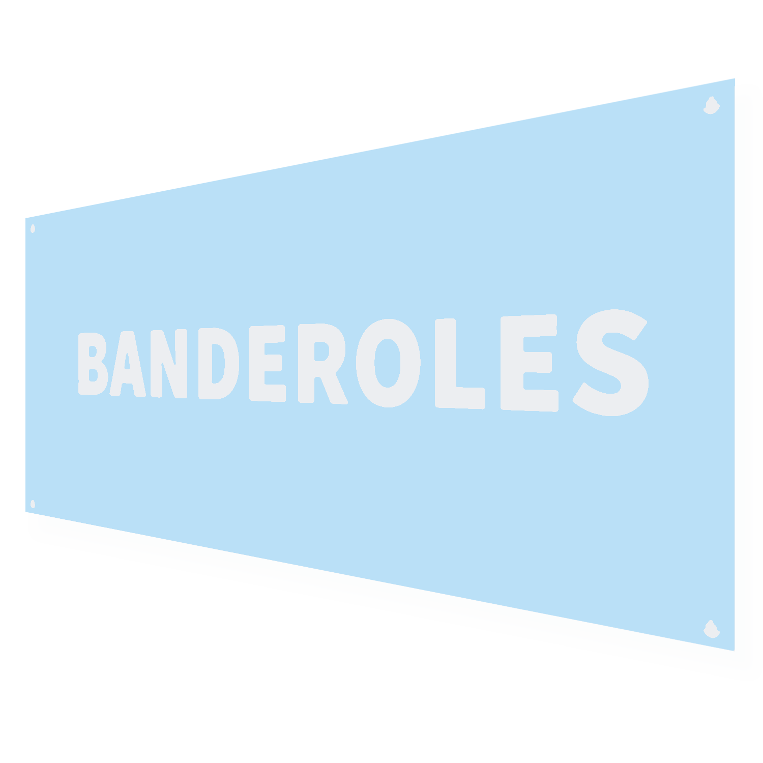 banderole publicitaire, calicot, bache imprimée, toile pvc