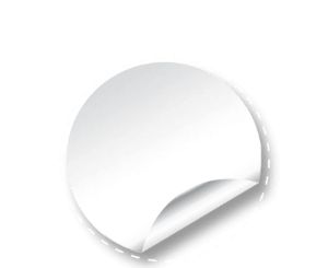 sticker prédécoupé
