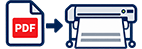 Fichier PDF envoyé en impression directe