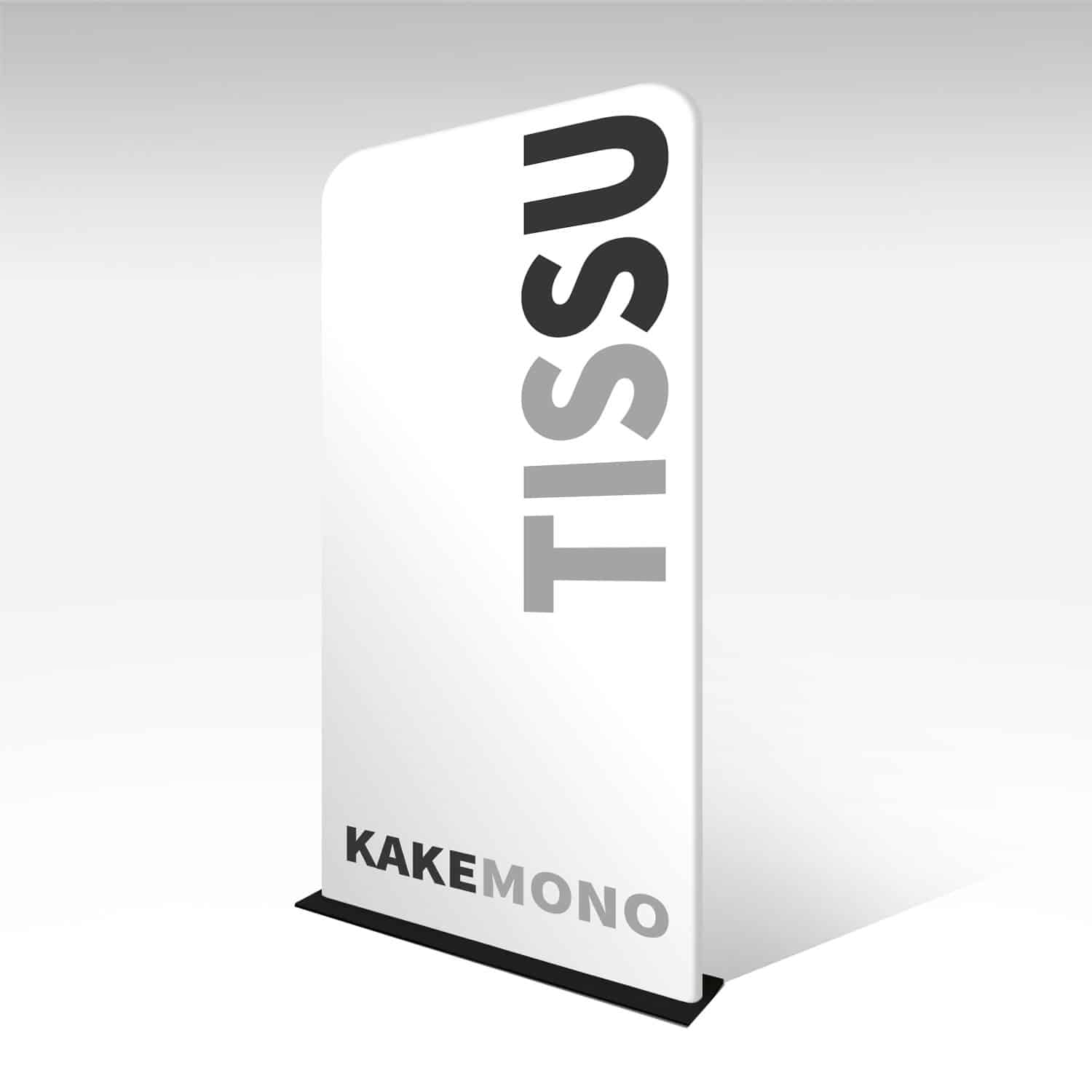 kakemono totem tissu