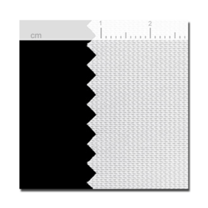 tissu 260g Dos noir 100% polyester B1 textile 260g B1 Dos noir hermétique blockout pour imprimer des banderoles opaques écologiques