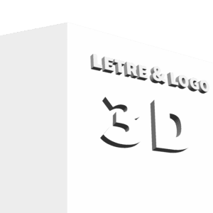 lettrage 3d enseigne publicitaire