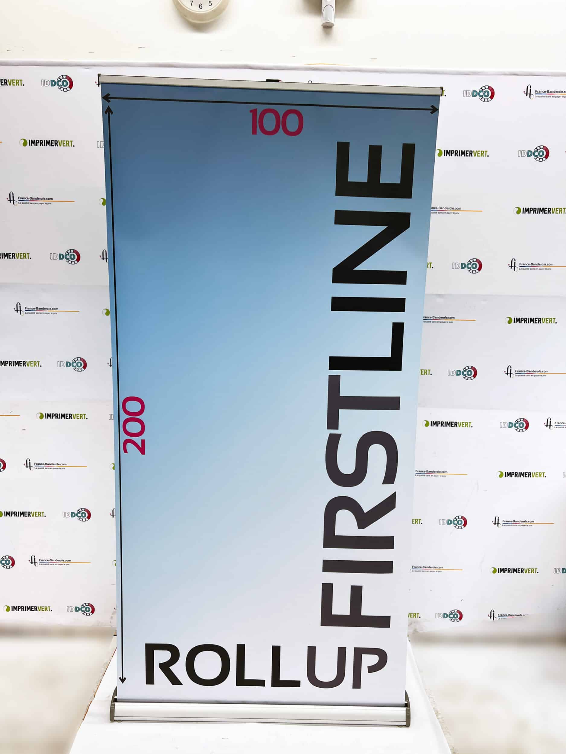 roll-up meilleur prix online firstline 100x200cm