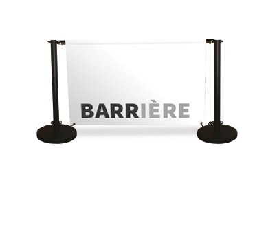 Barrière délimitation 100cm