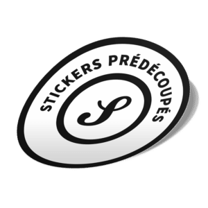 Stickers prédécoupés