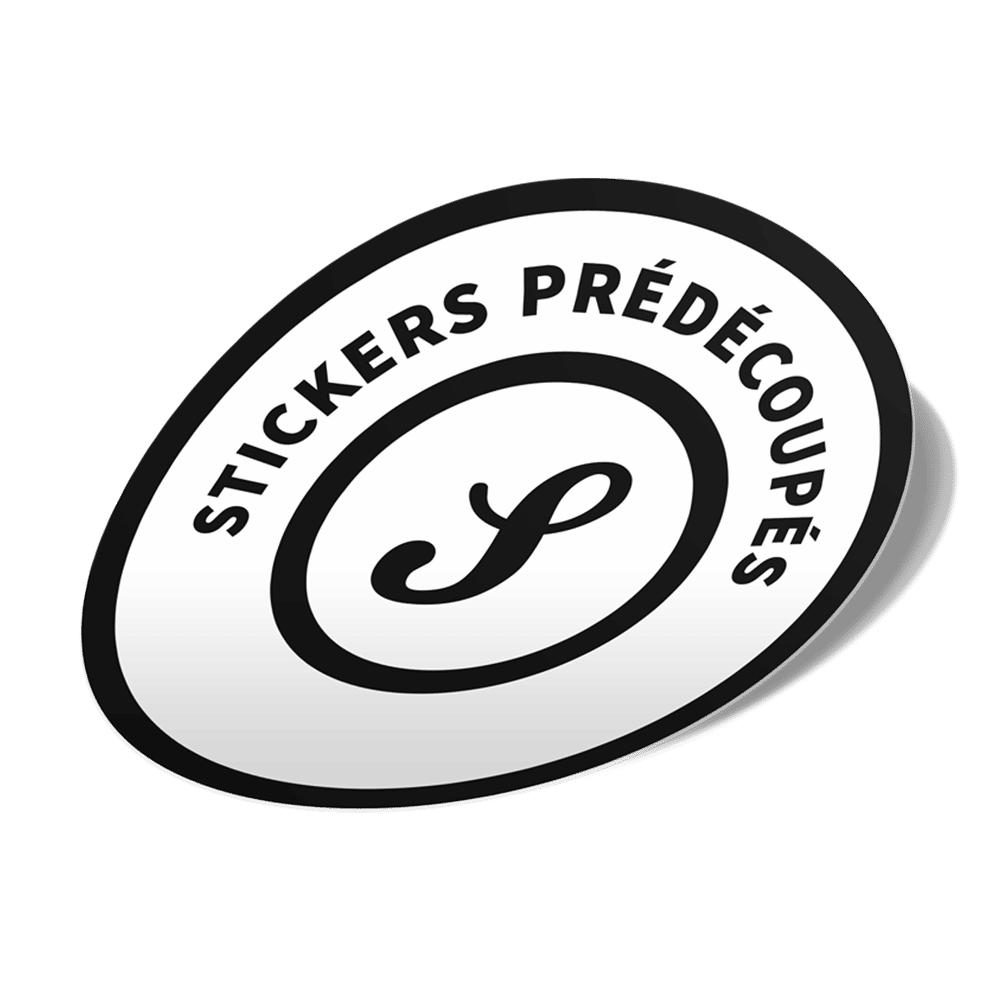 stickers prédécoupés